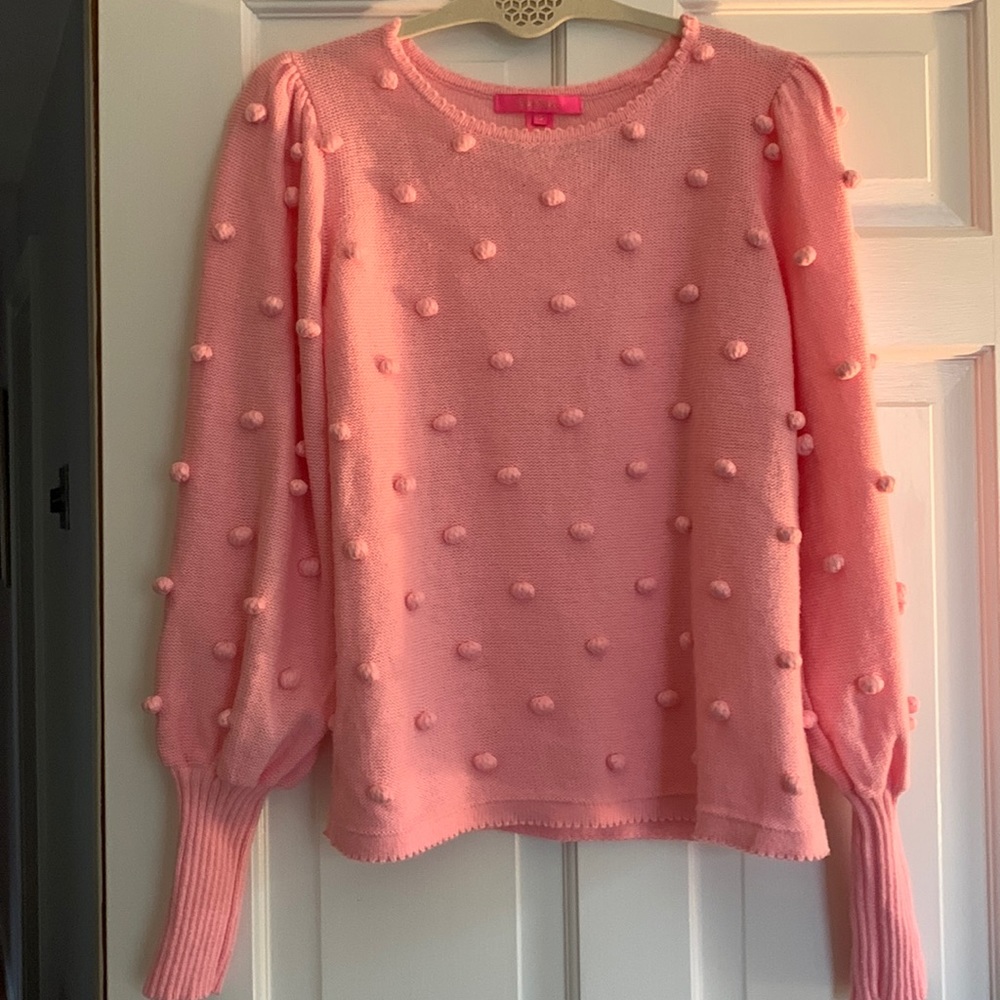Lilly Pulitzer pink sweater, great condition